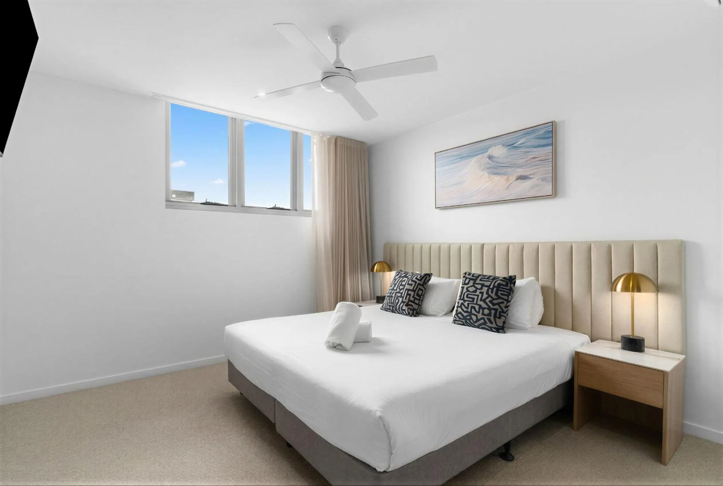 Bedroom, Bed in Lowanna Beach Resort Kawana