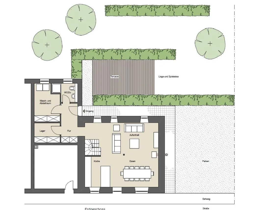 Floor plan in Gasthaus Pension Geimer