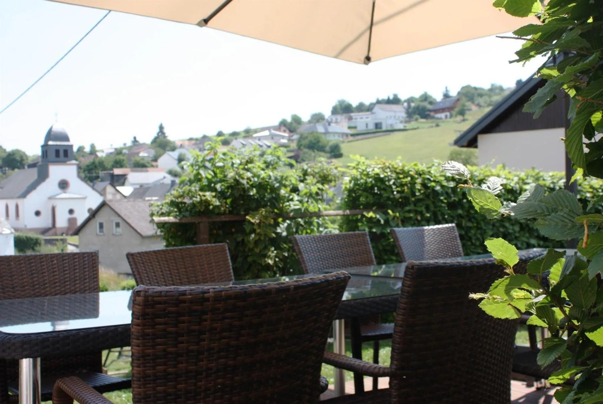 Balcony/Terrace in Gasthaus Pension Geimer