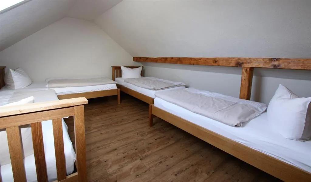 Bedroom, Bed in Gasthaus Pension Geimer