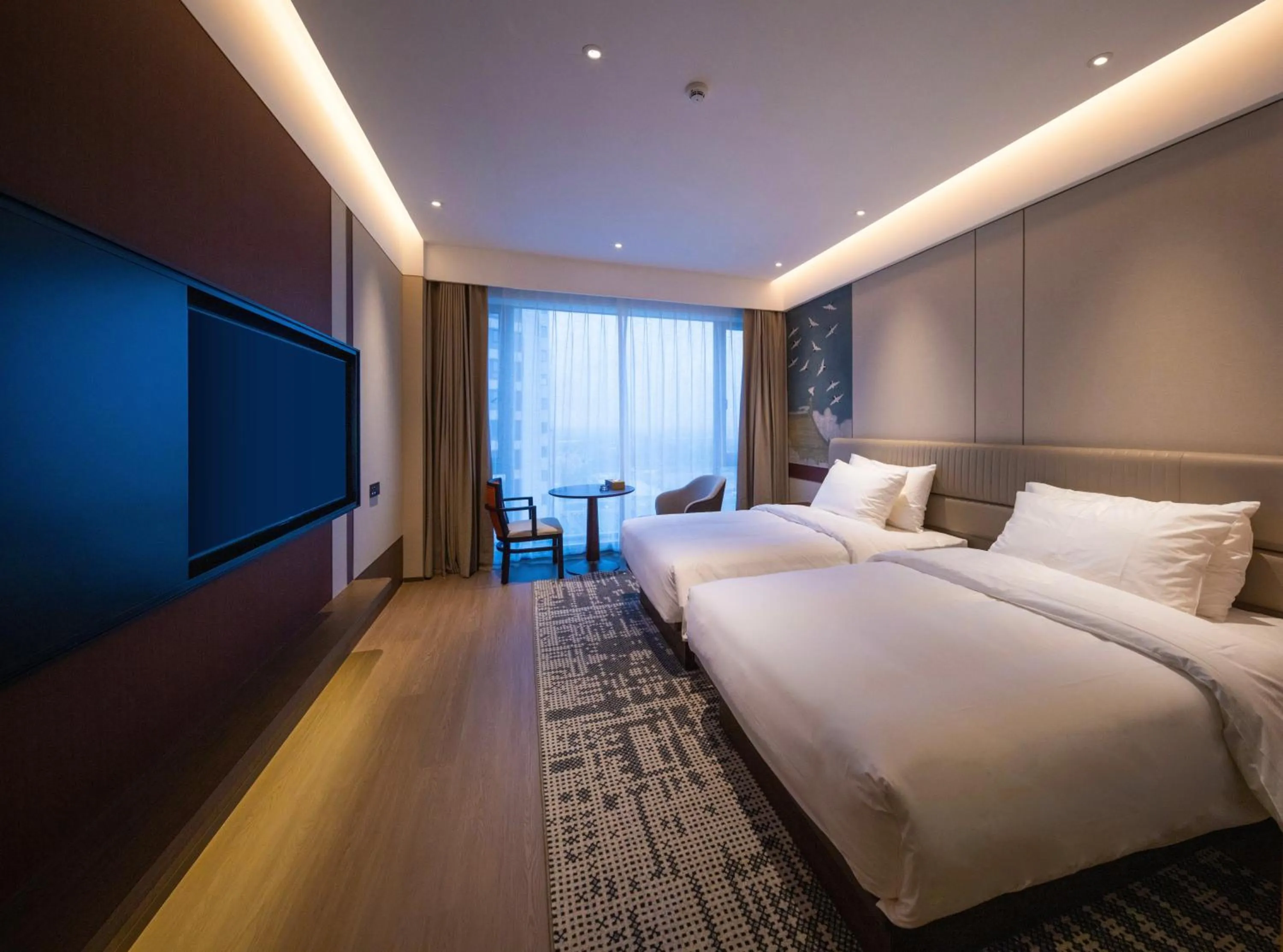 Bed in Maison New Century Hotel Cixi Hangzhou Bay