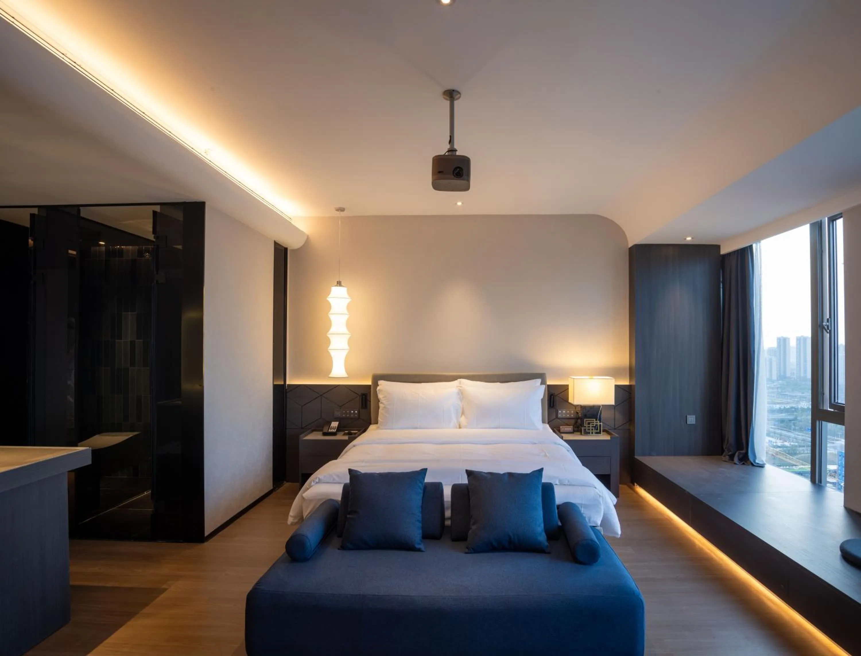 TV and multimedia, Bed in Maison New Century Hotel Cixi Hangzhou Bay