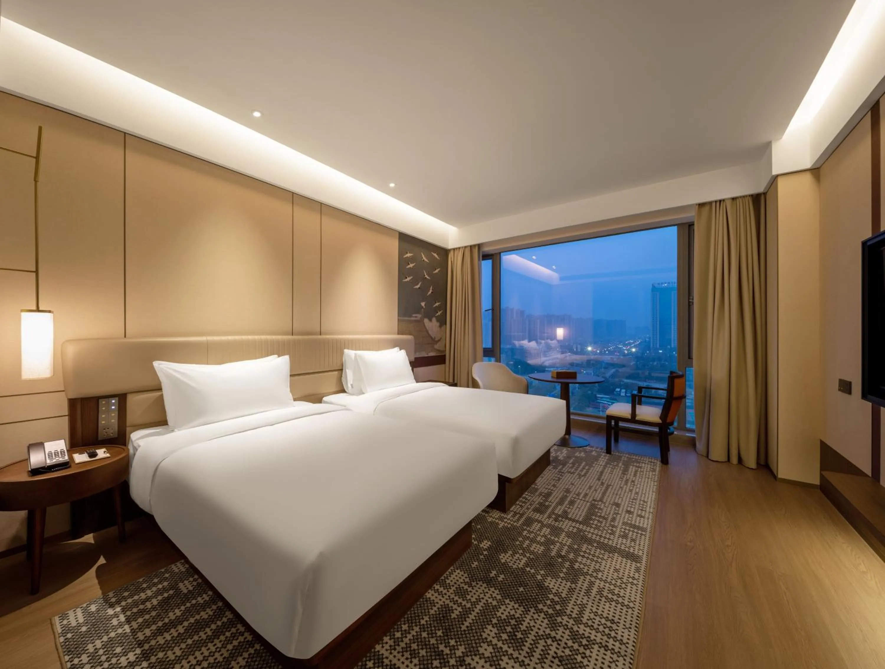 Bed in Maison New Century Hotel Cixi Hangzhou Bay