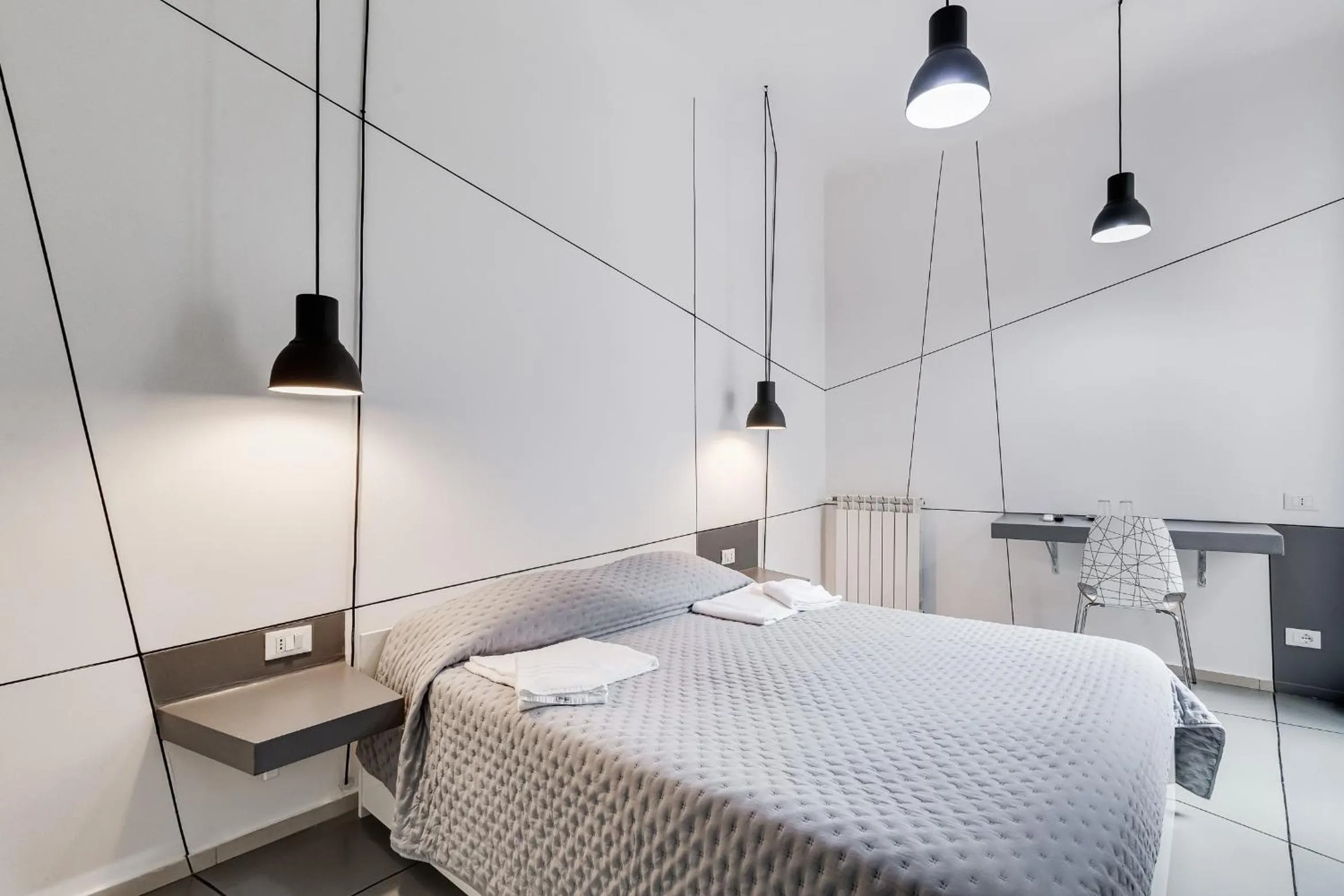 Bed in The Upper Suites