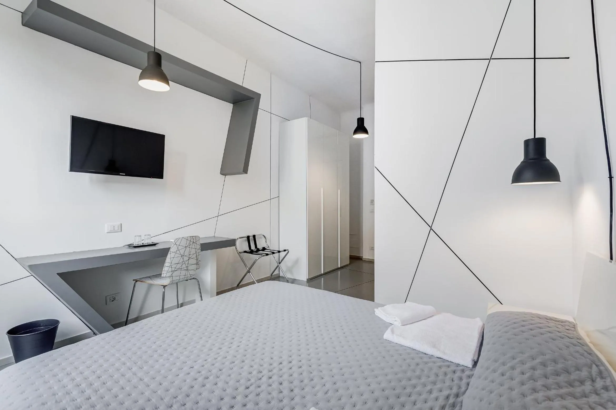Bed in The Upper Suites