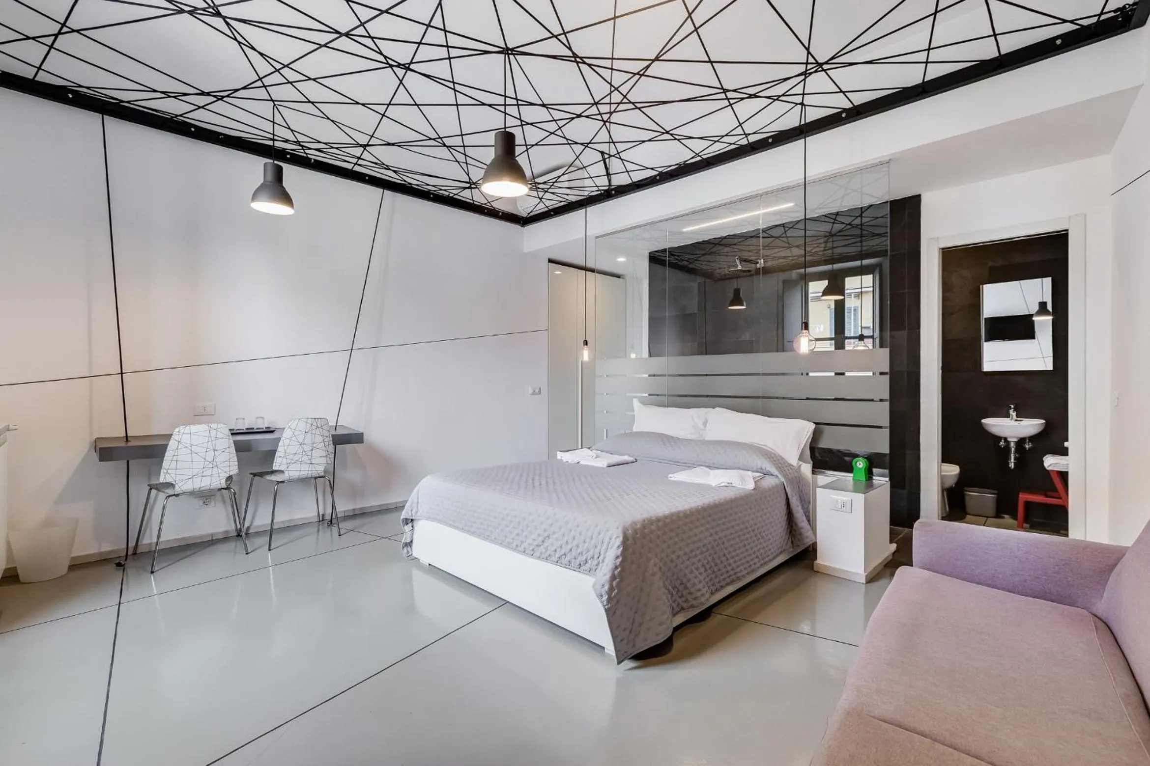 Bed in The Upper Suites