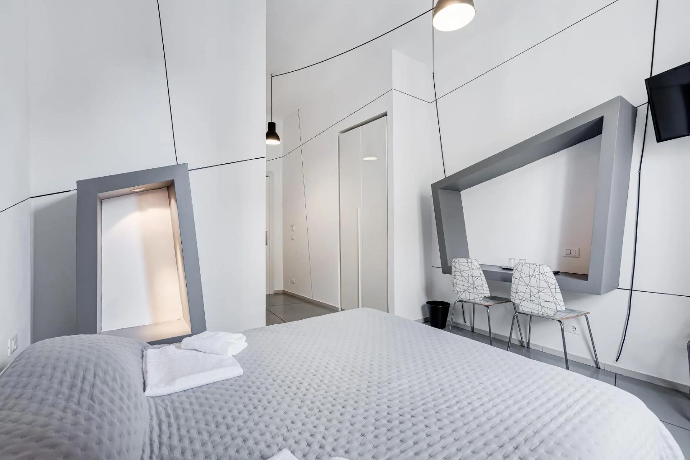 Bed in The Upper Suites