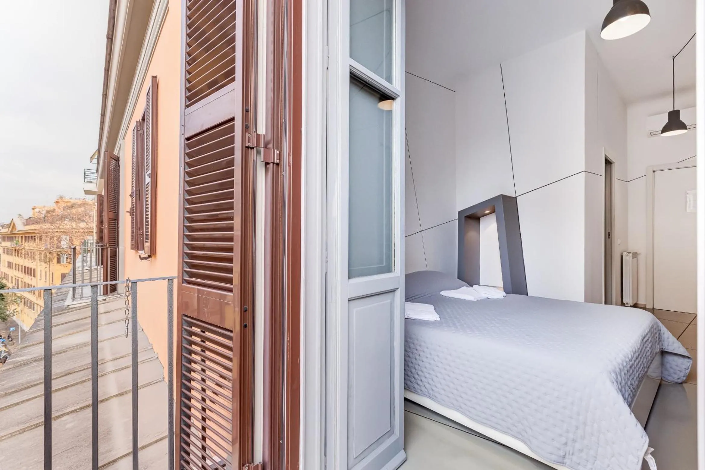 Bed in The Upper Suites