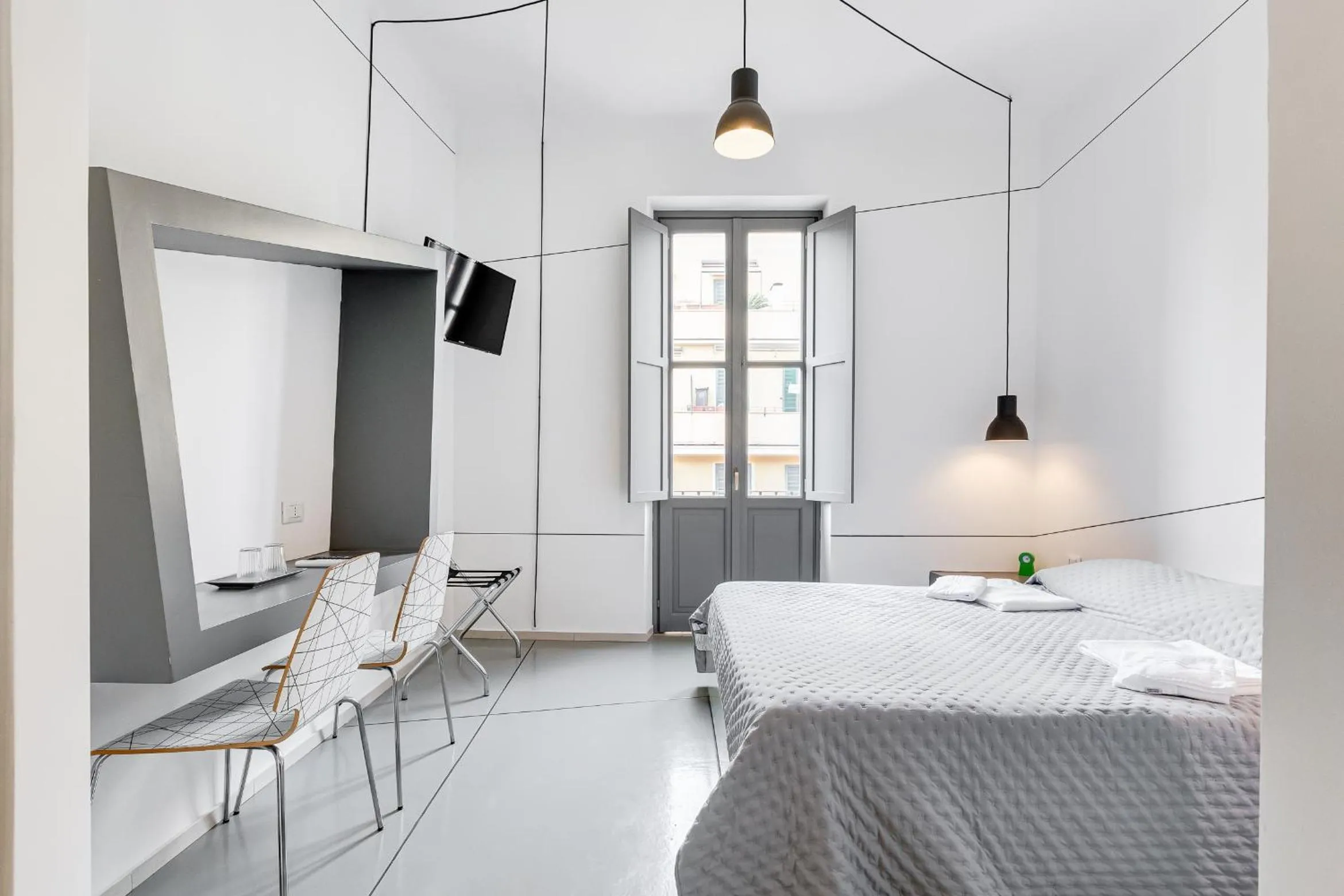 Bed in The Upper Suites