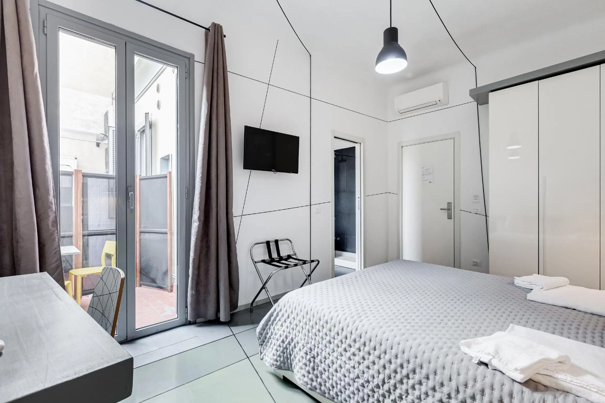 Bed in The Upper Suites