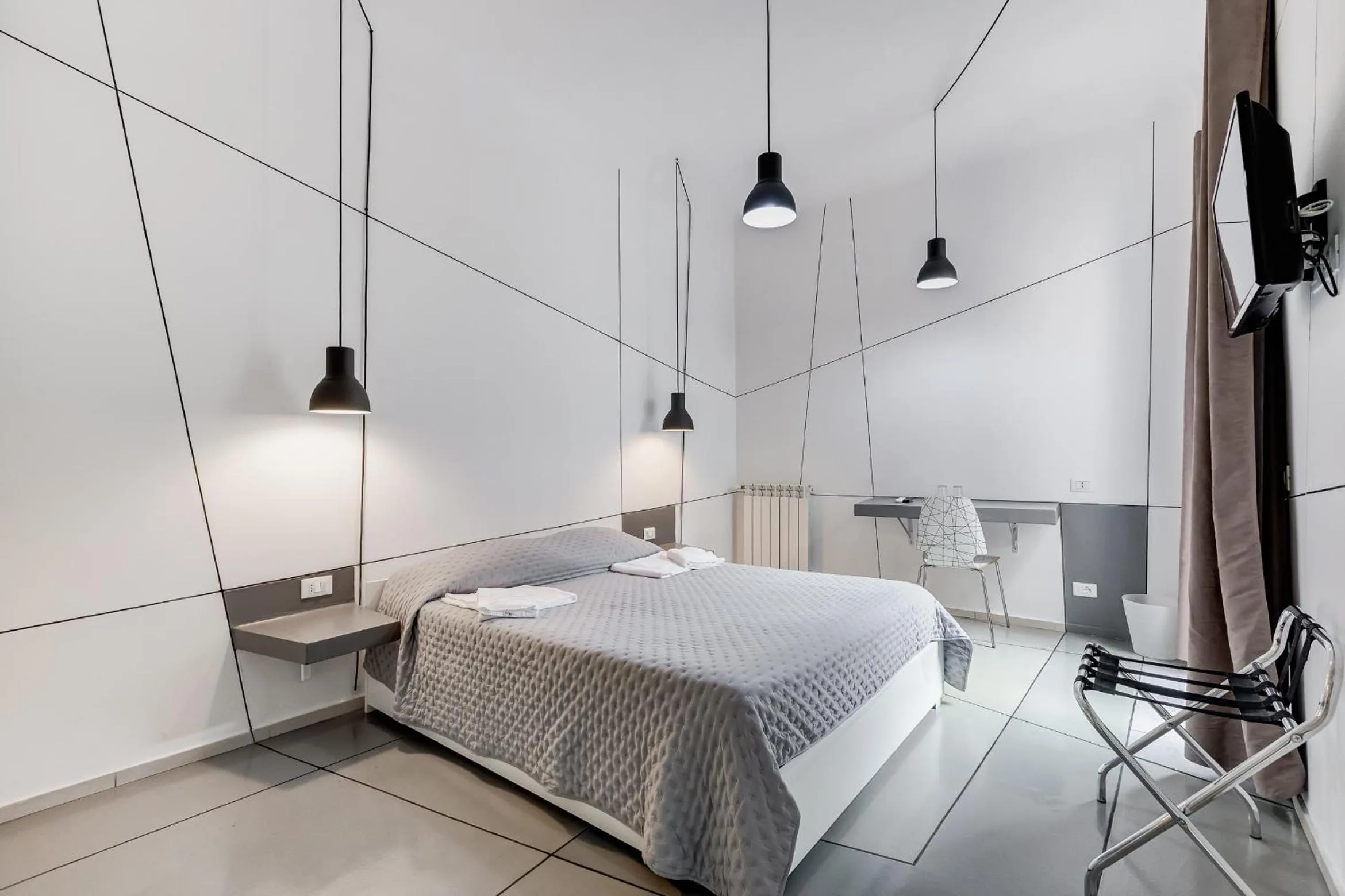 Bed in The Upper Suites