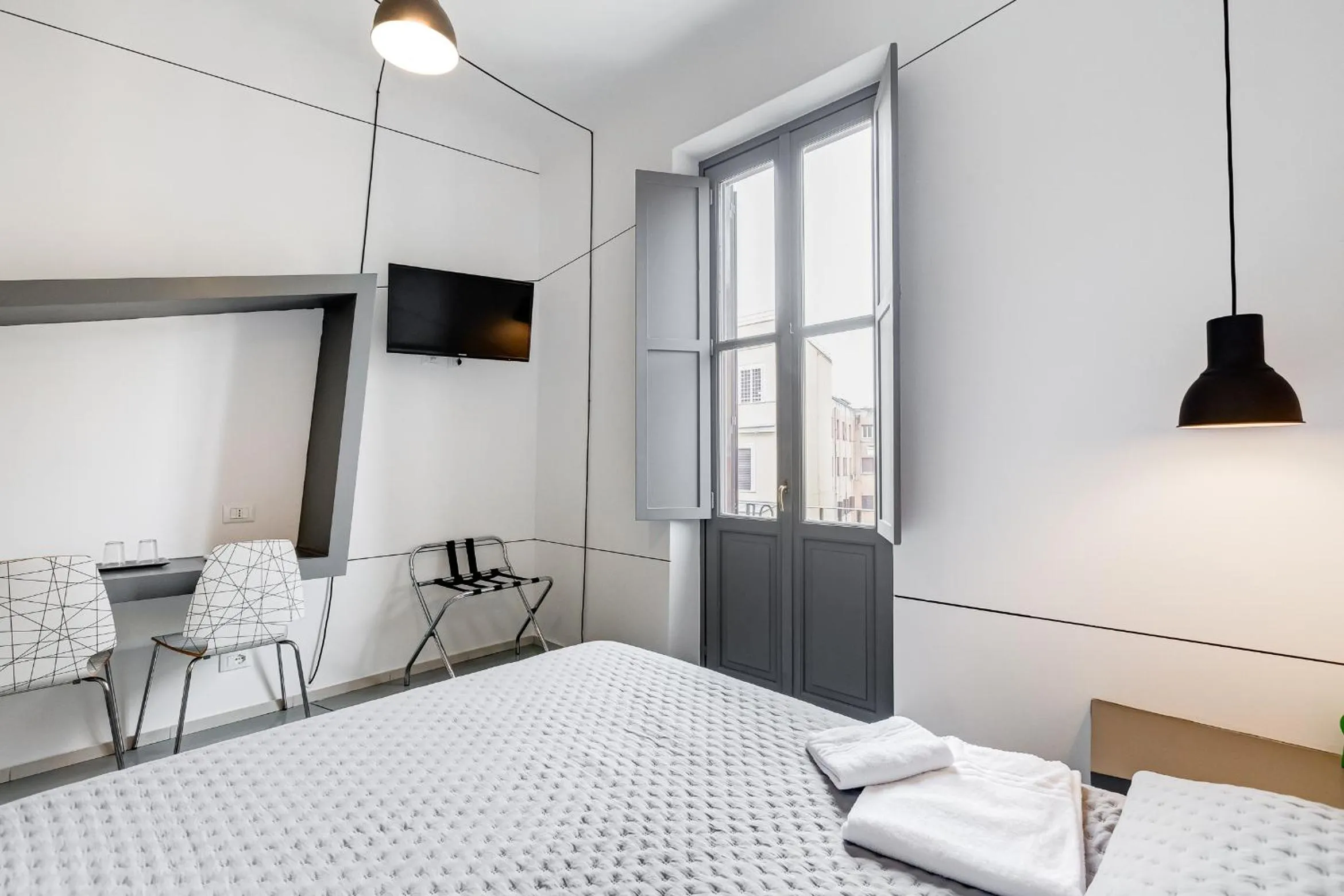 Bed in The Upper Suites