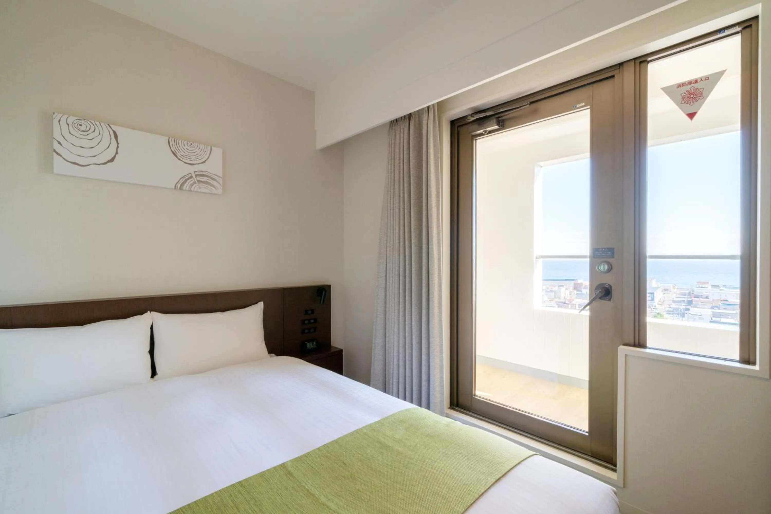 Bed in Hotel Enoe Hakodate