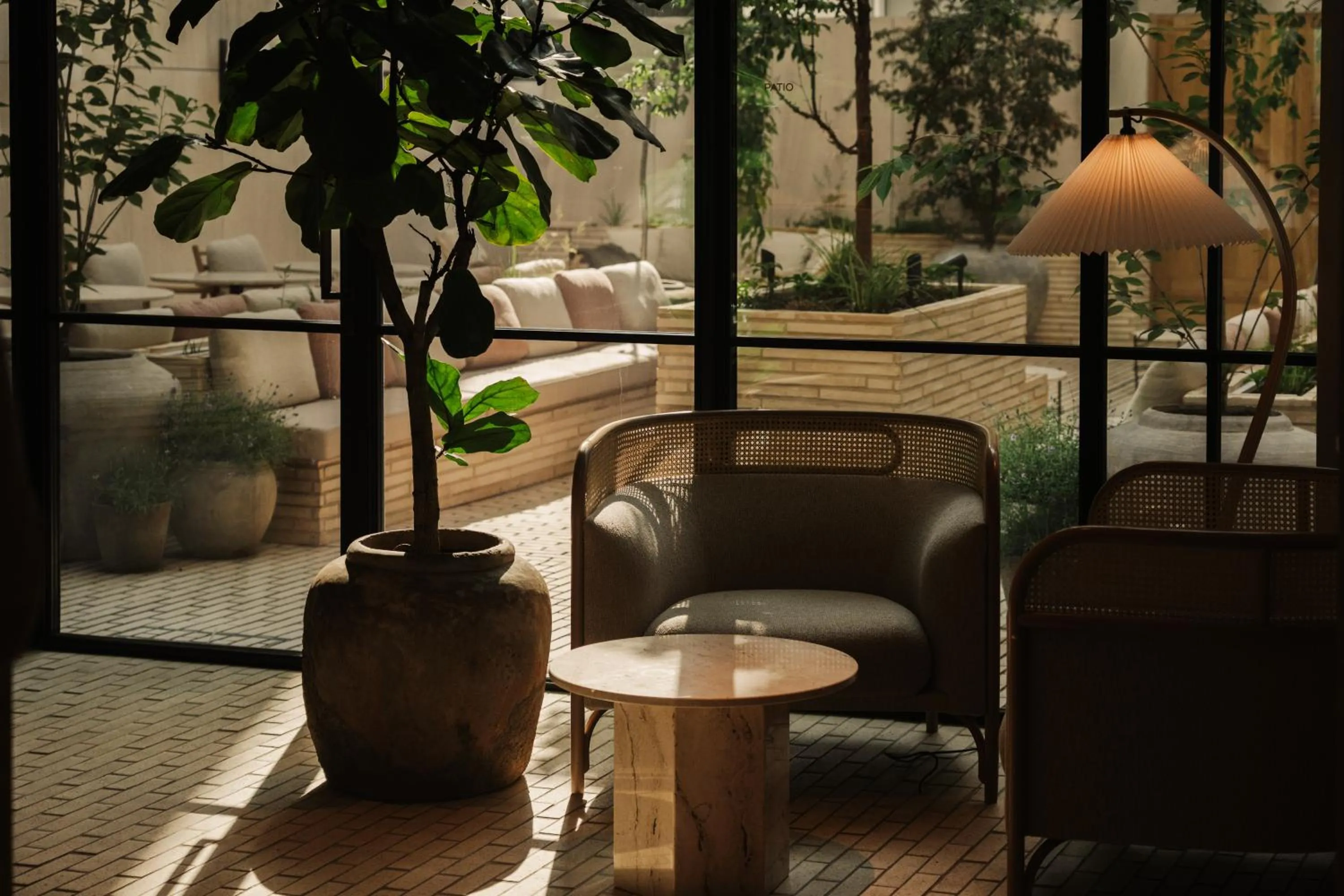 Patio in PURO Warszawa Stare Miasto