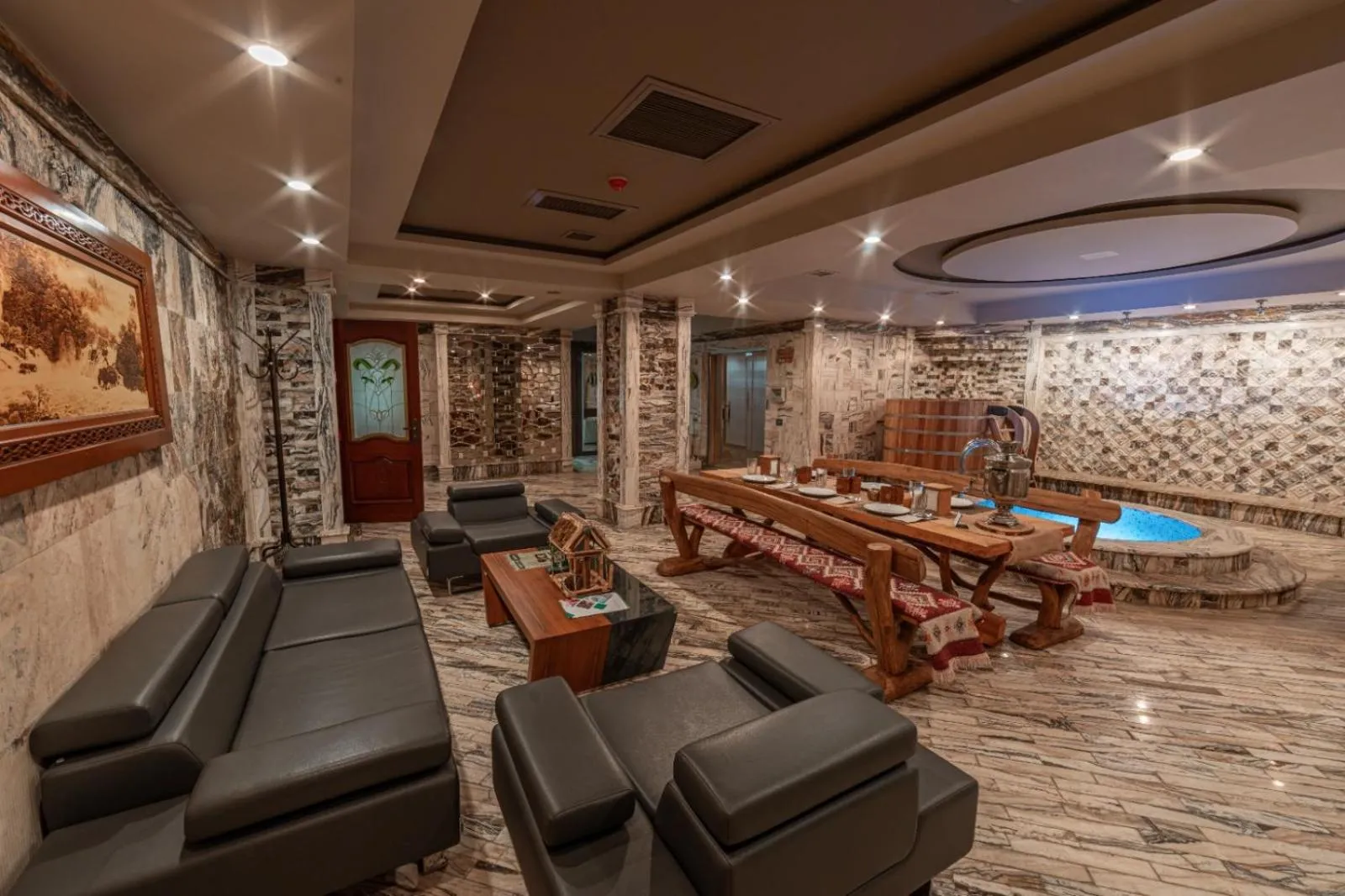 Sauna in Green City Hotel