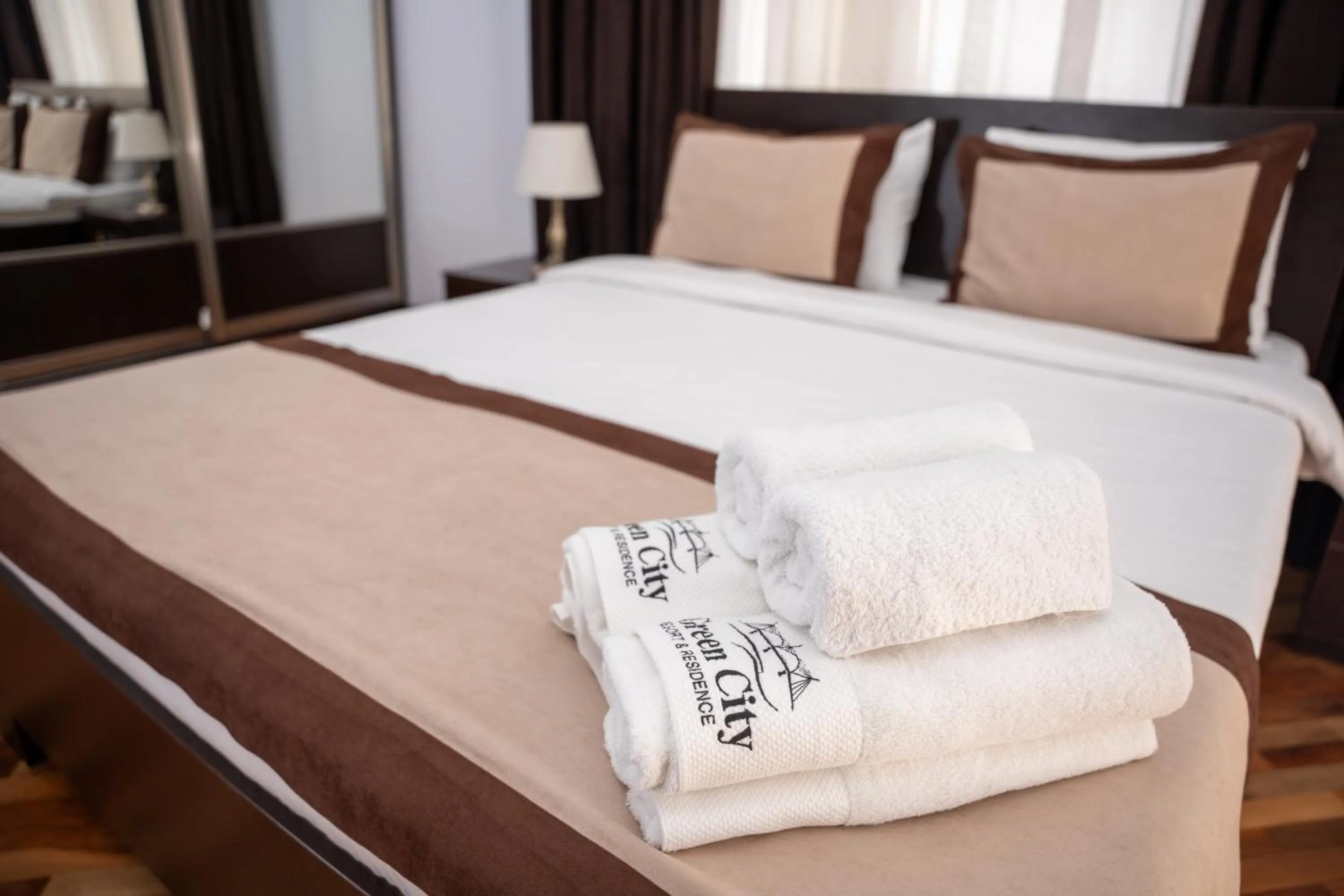 Bed in Green City Hotel