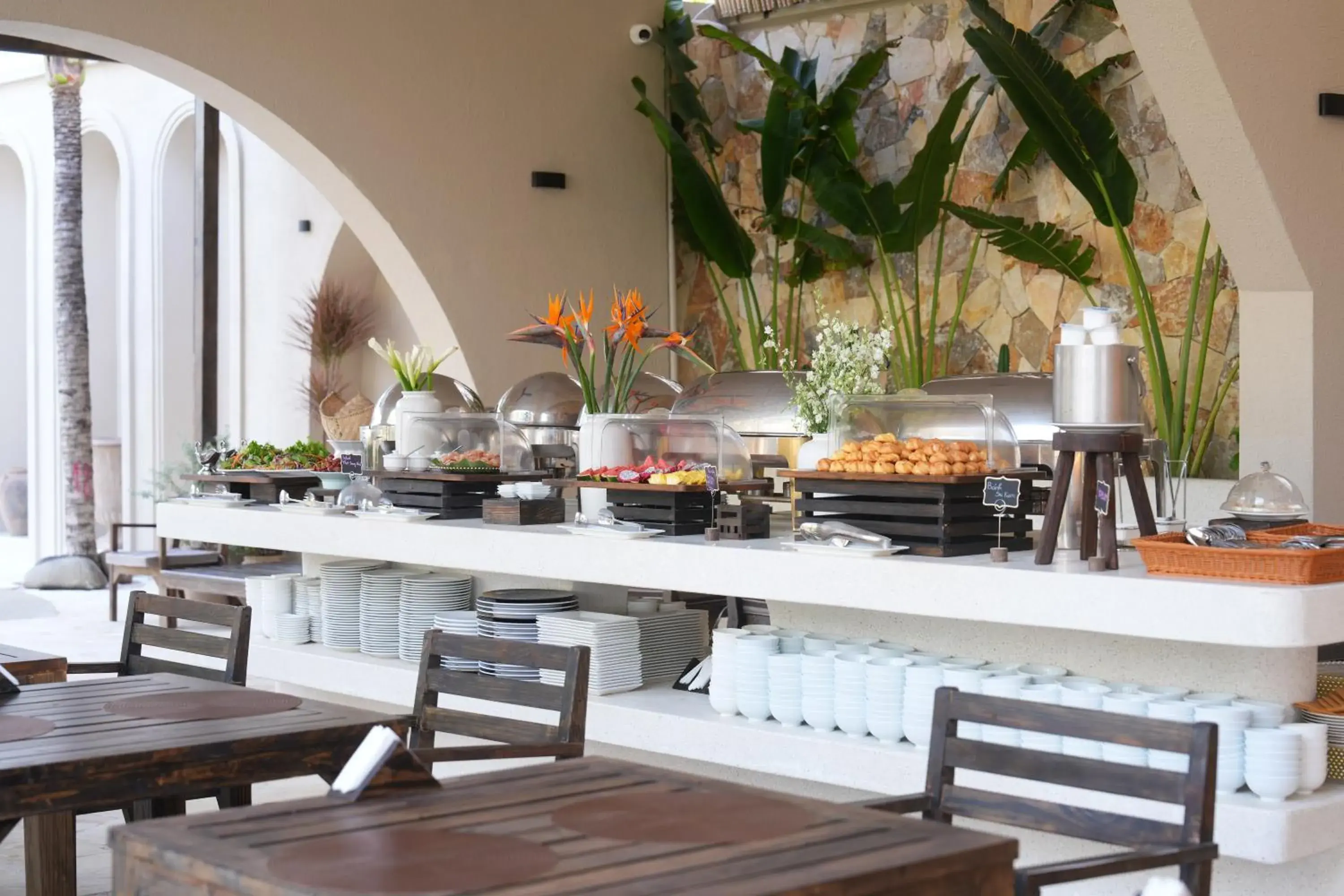 Breakfast in De' Tuva Resort Mui Ne Breakfast in De' Tuva Resort Mui Ne