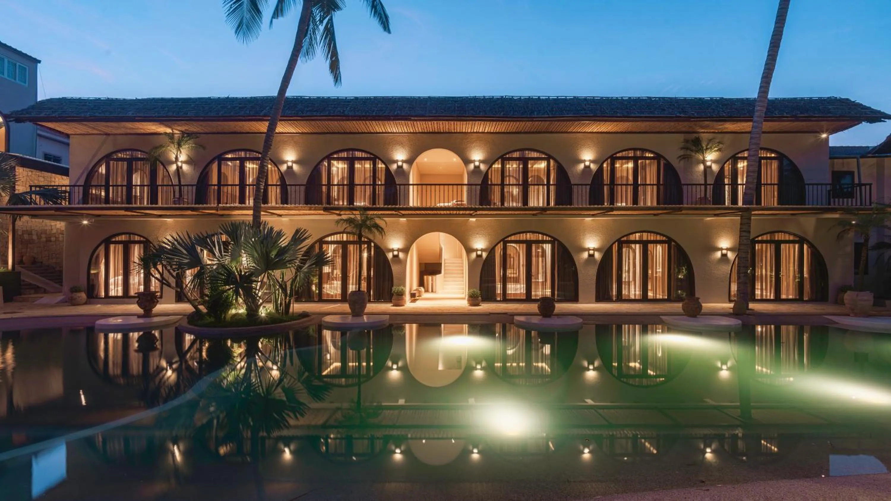 Swimming pool in De' Tuva Resort Mui Ne