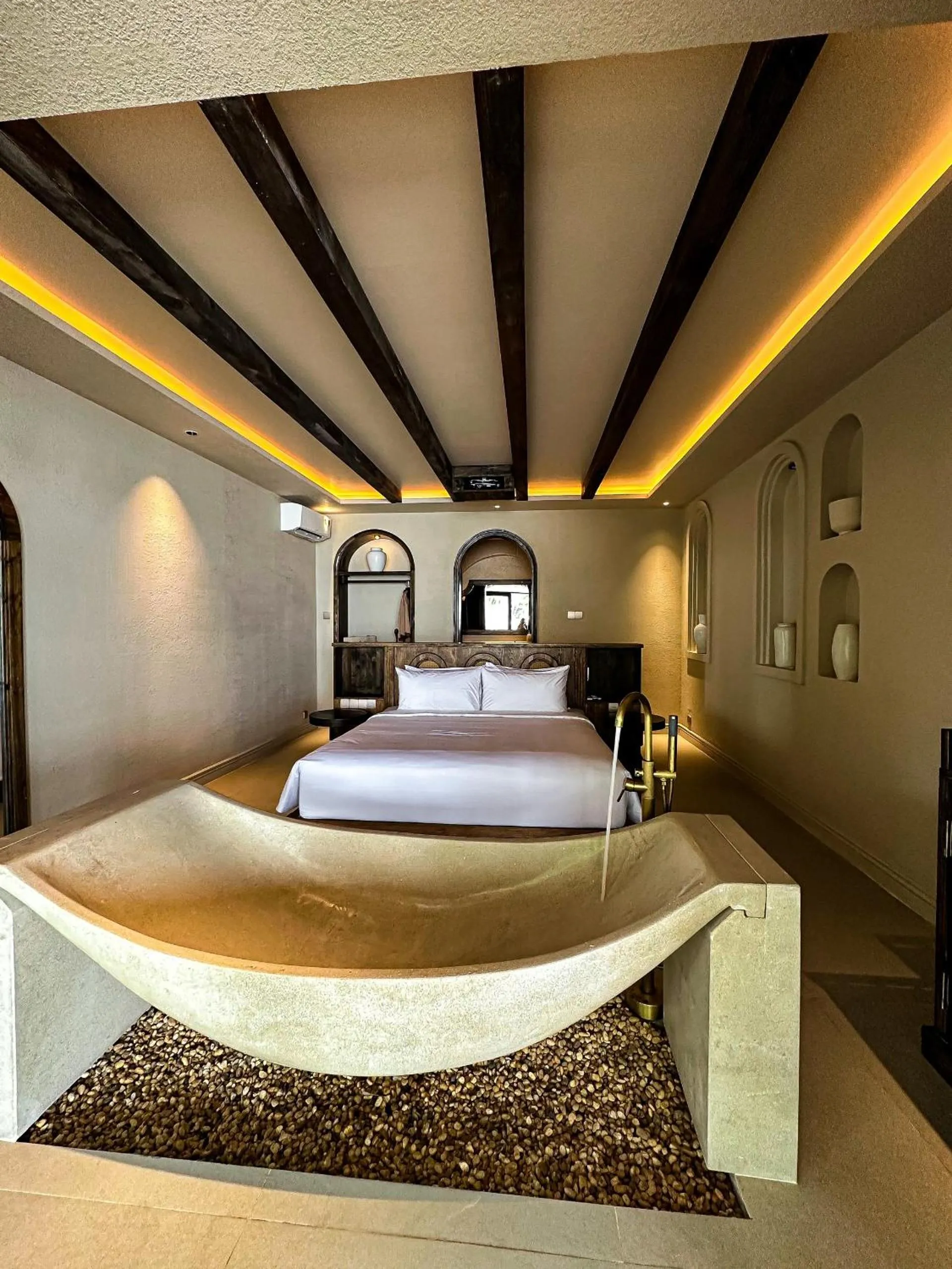 Bedroom, Bed in De' Tuva Resort Mui Ne