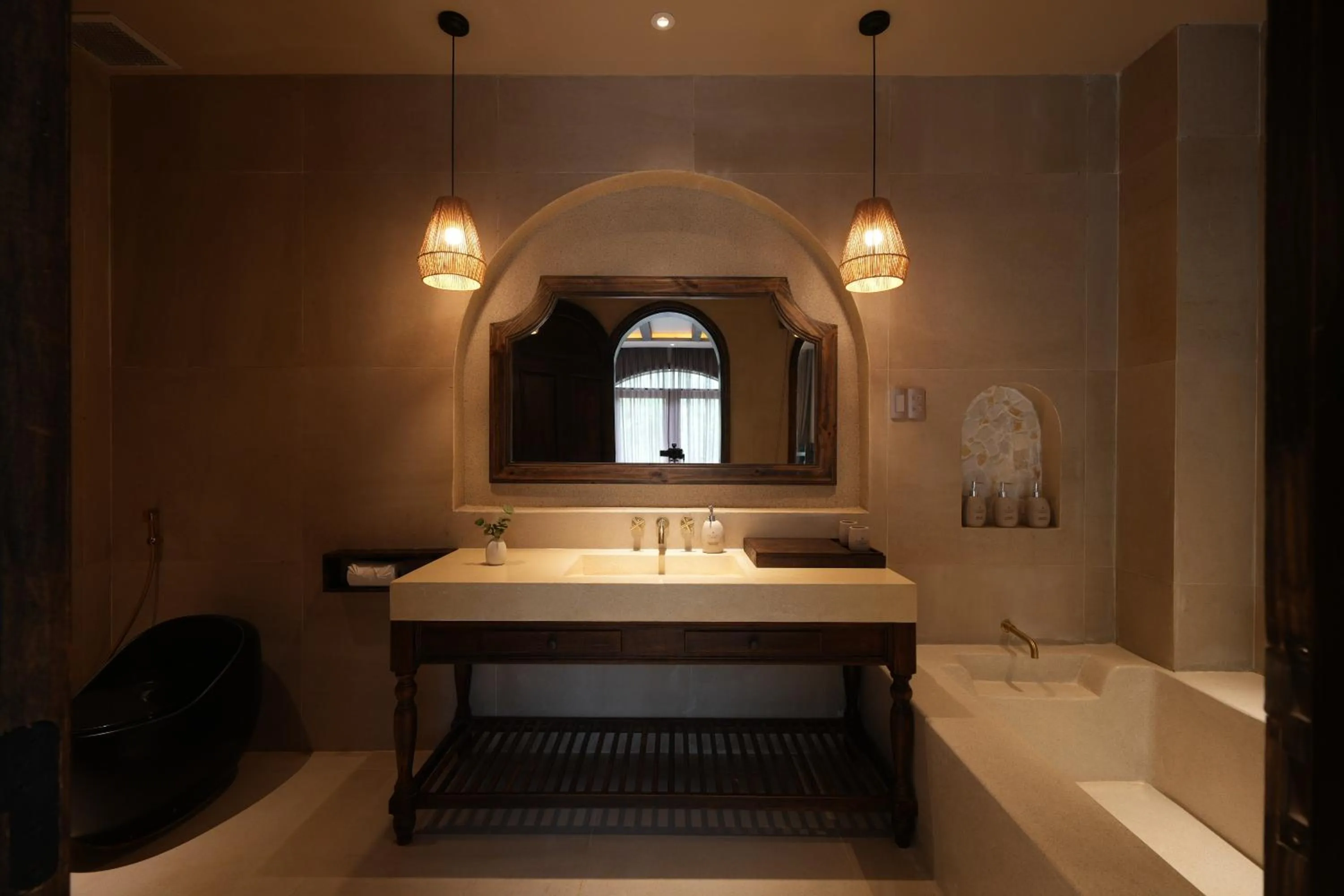 Bathroom in De' Tuva Resort Mui Ne