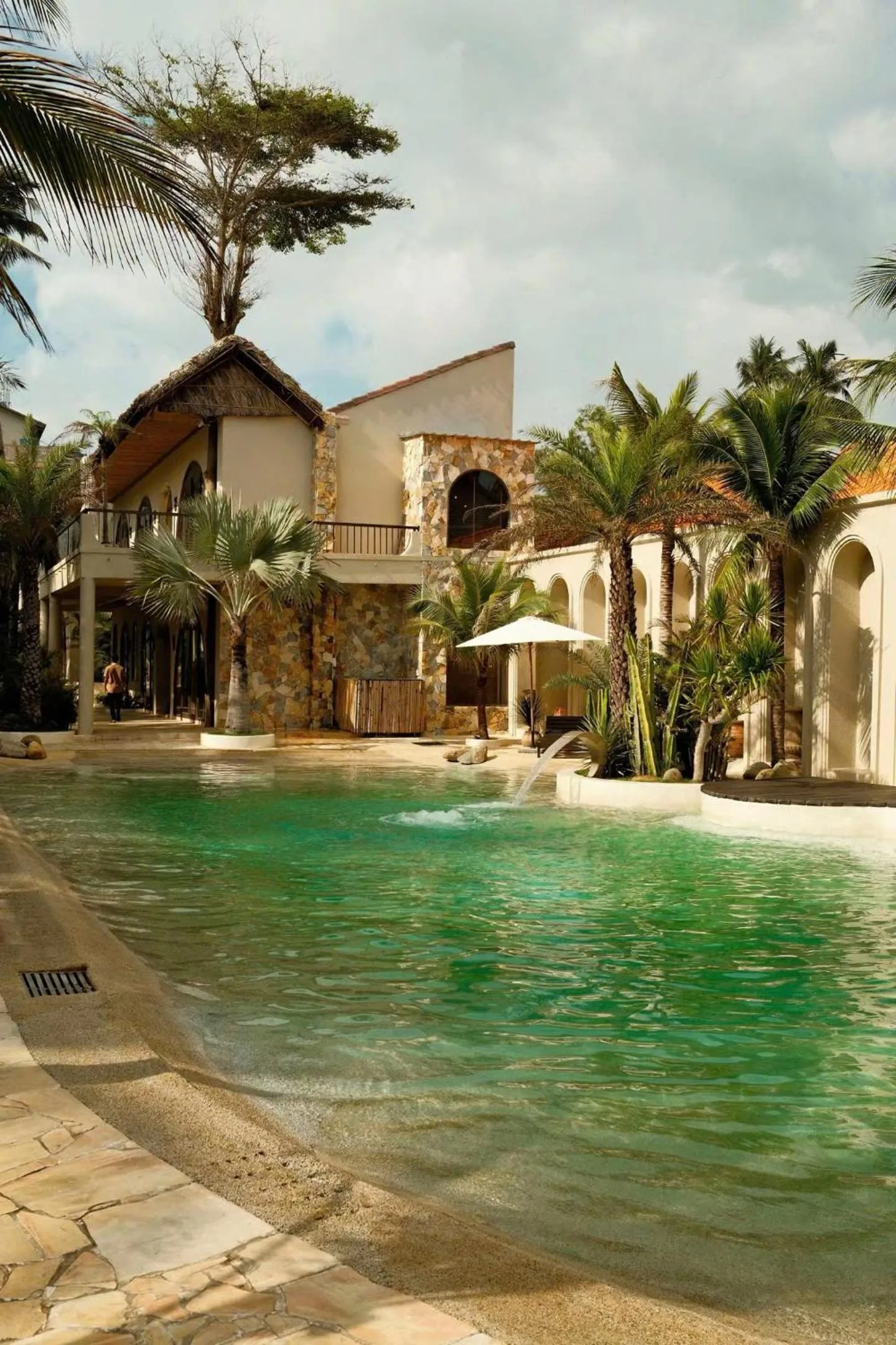 Swimming pool in De' Tuva Resort Mui Ne