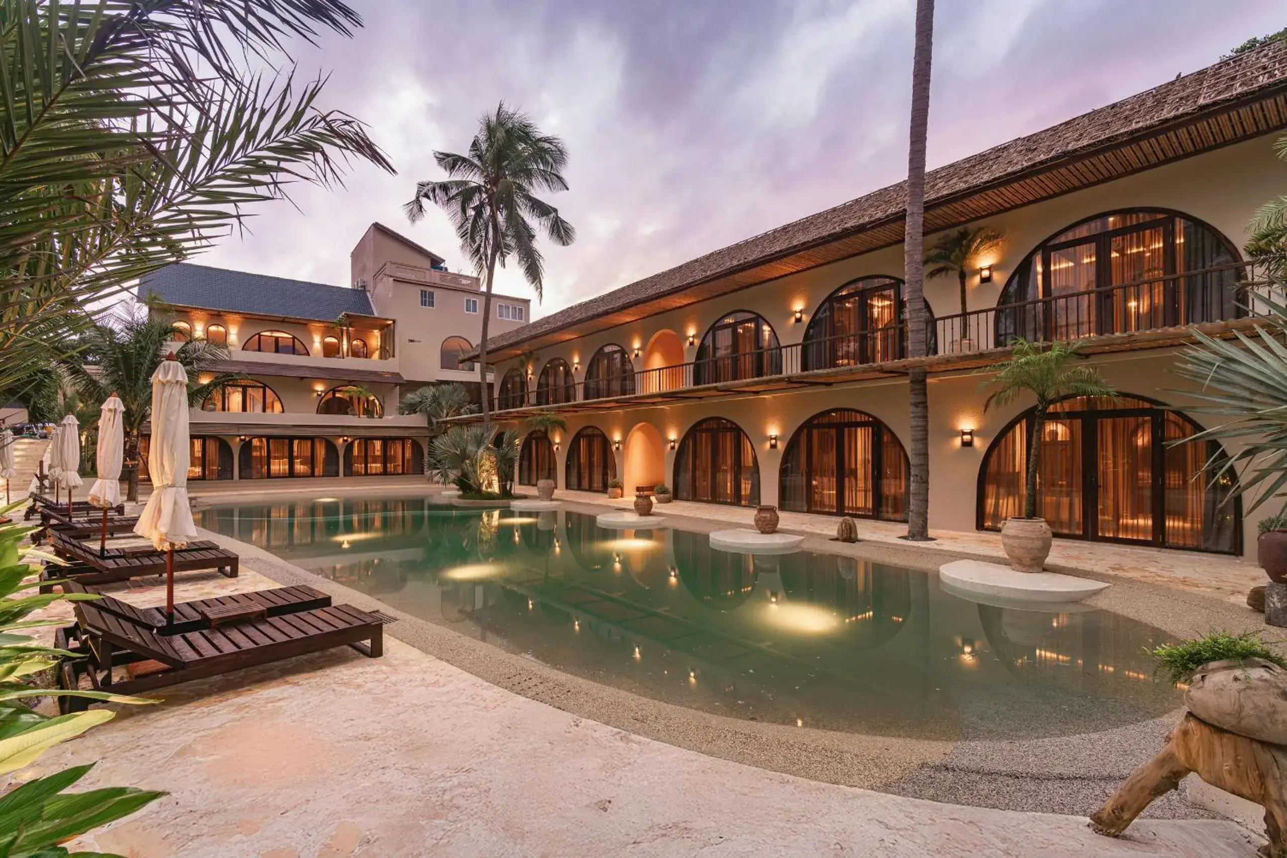 Swimming pool in De' Tuva Resort Mui Ne Swimming pool in De' Tuva Resort Mui Ne