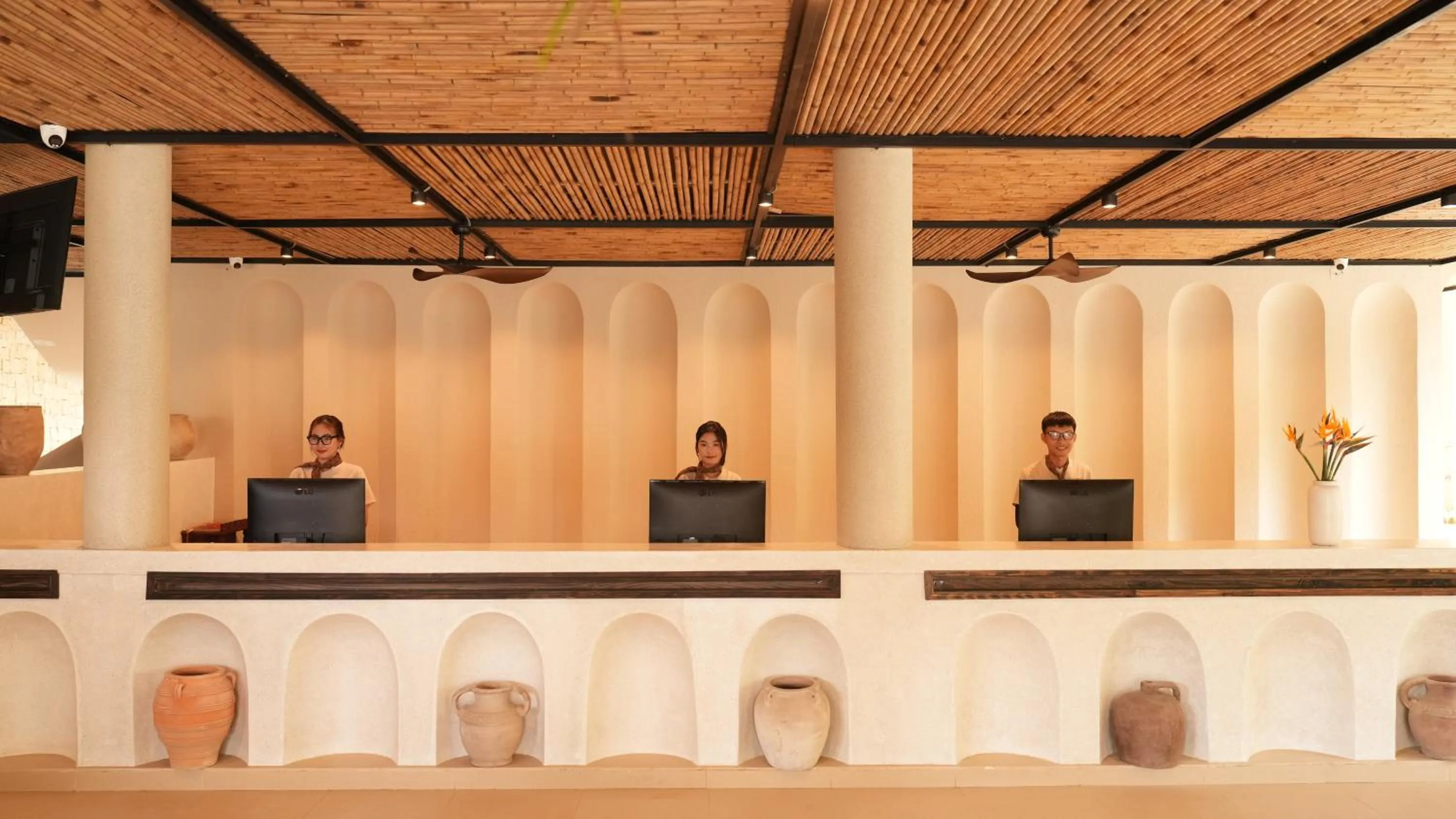 Lobby or reception in De' Tuva Resort Mui Ne