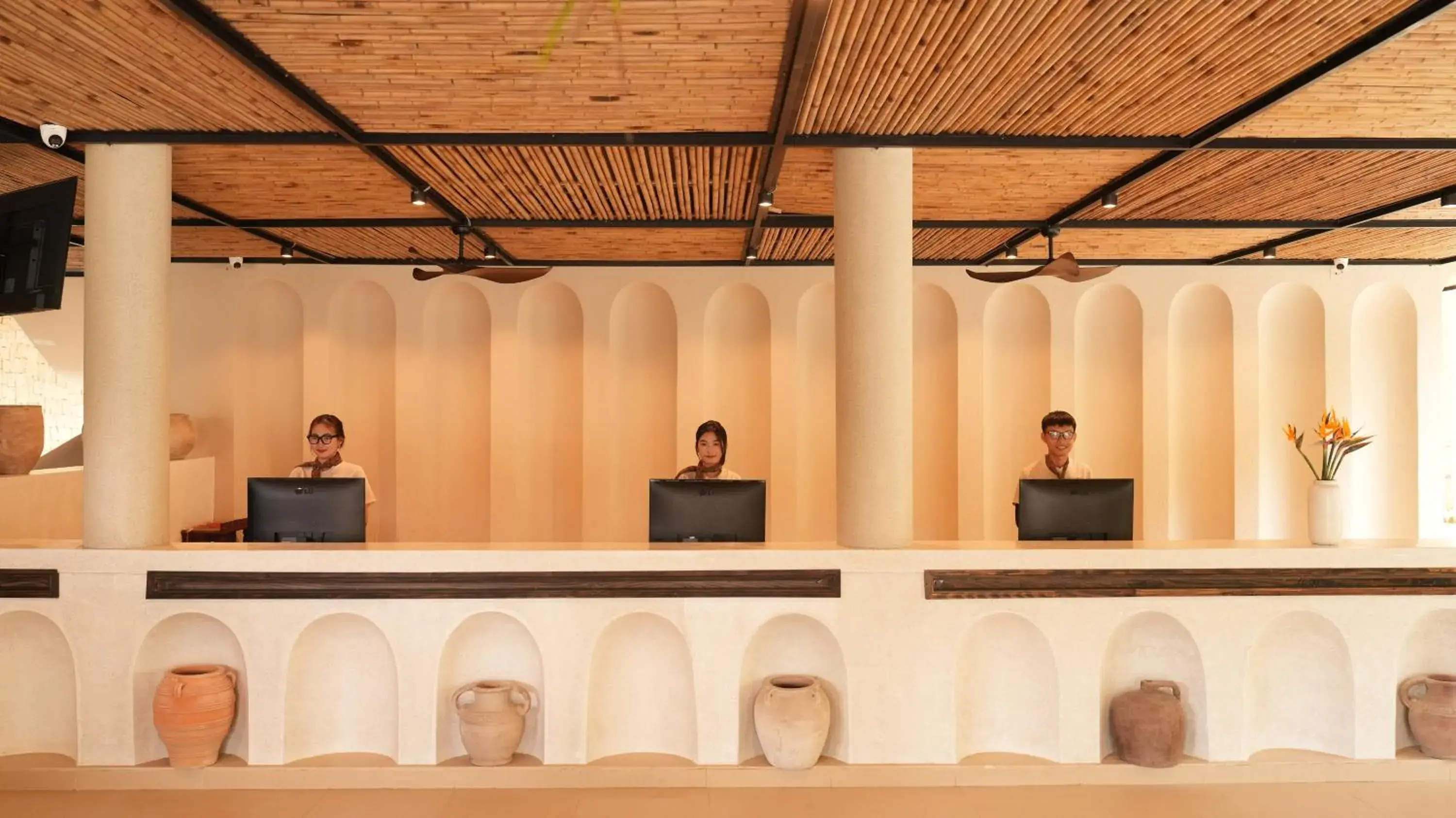 Lobby or reception in De' Tuva Resort Mui Ne Lobby or reception in De' Tuva Resort Mui Ne