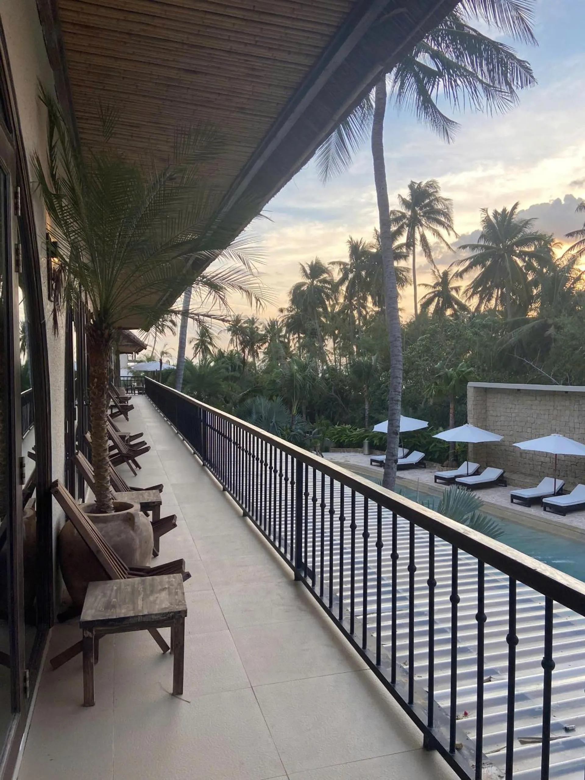 Balcony/Terrace in De' Tuva Resort Mui Ne
