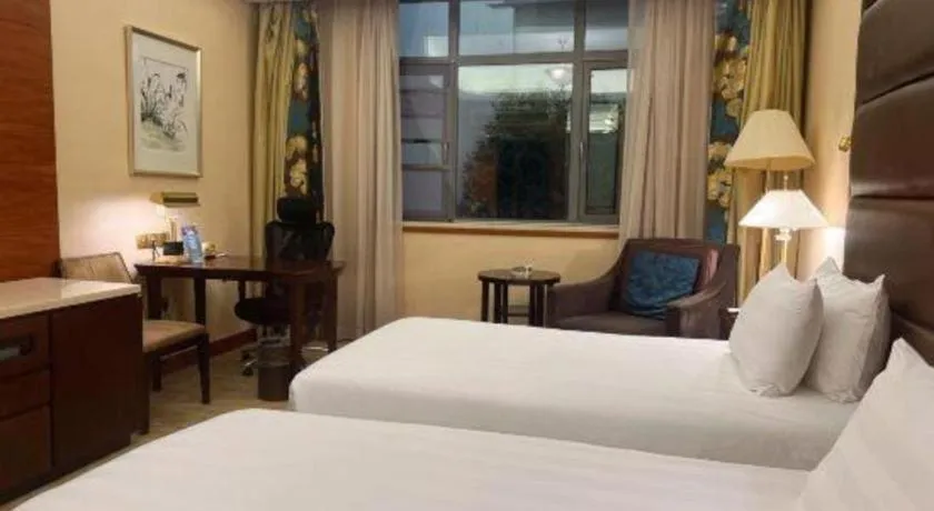 Bed in Sichuan Jinjiang Hotel