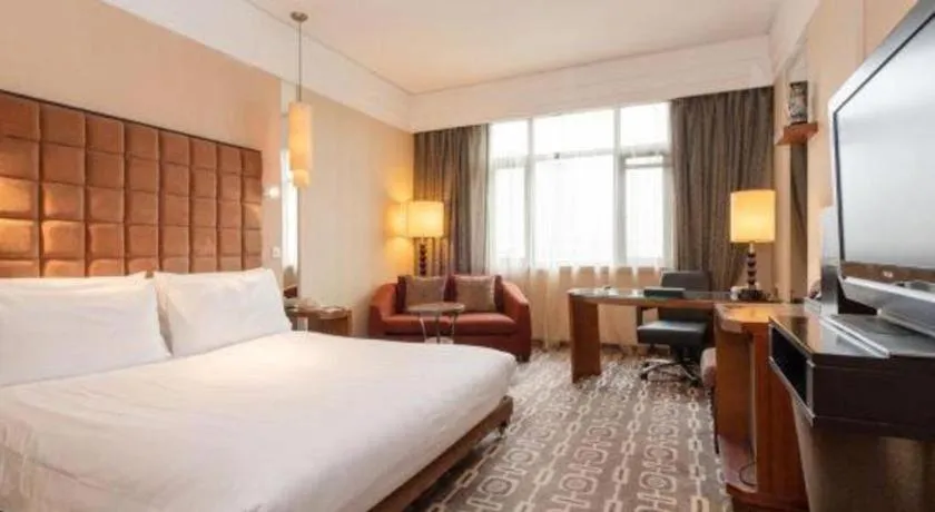 Bed in Sichuan Jinjiang Hotel