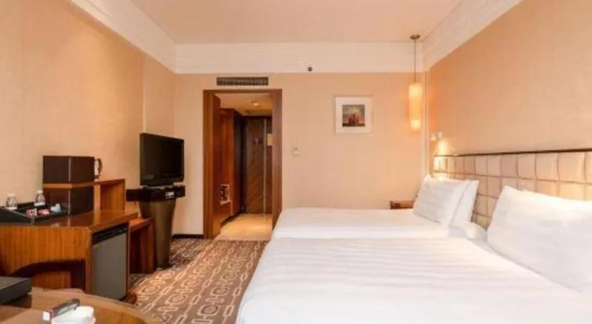 Bed in Sichuan Jinjiang Hotel