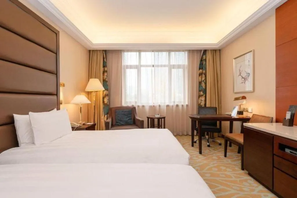 Bed in Sichuan Jinjiang Hotel