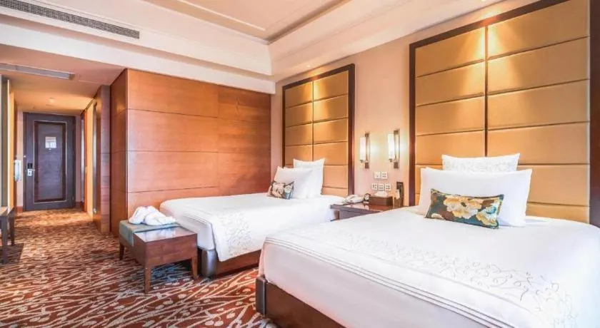 Bed in Sichuan Jinjiang Hotel