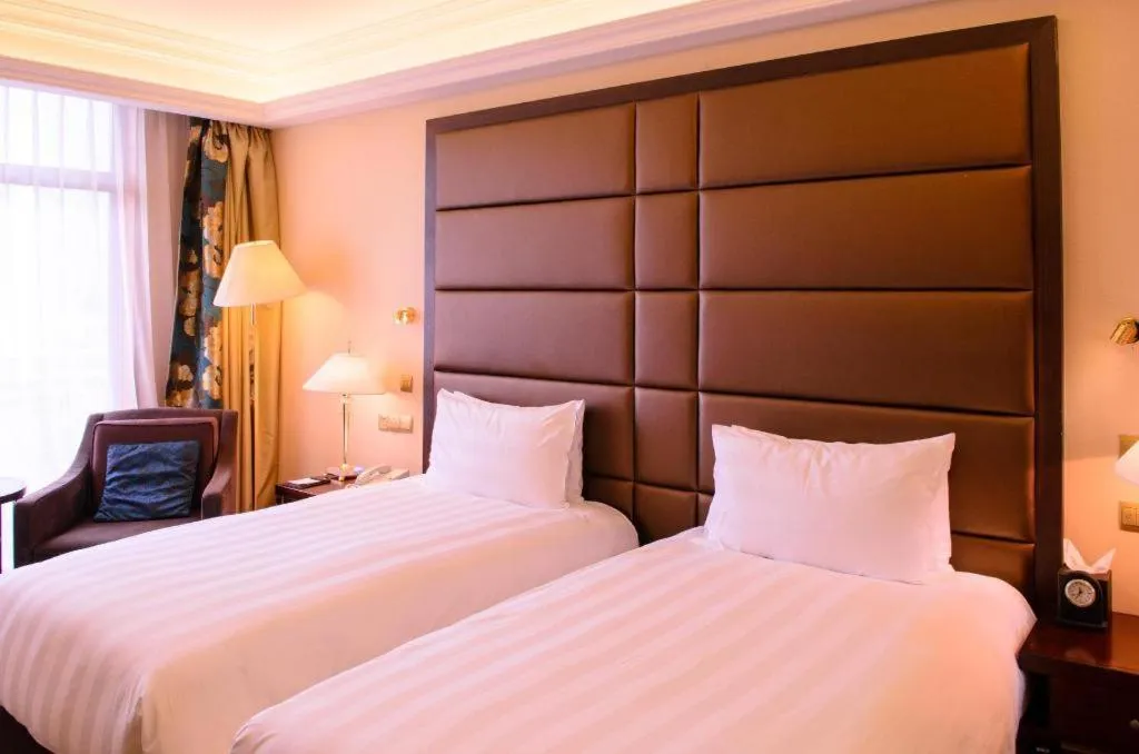 Bed in Sichuan Jinjiang Hotel