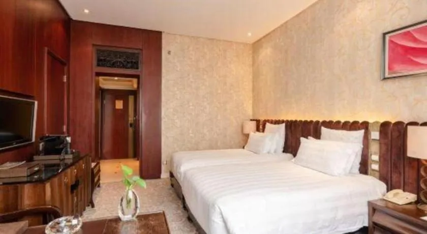 Bed in Sichuan Jinjiang Hotel