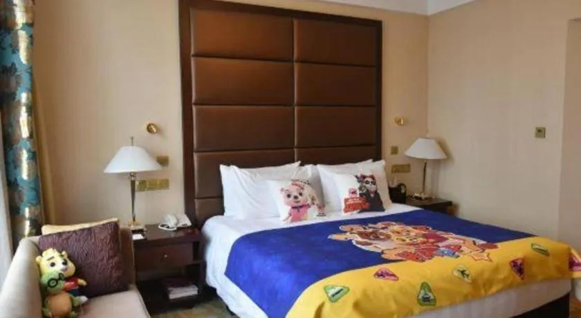 Bed in Sichuan Jinjiang Hotel