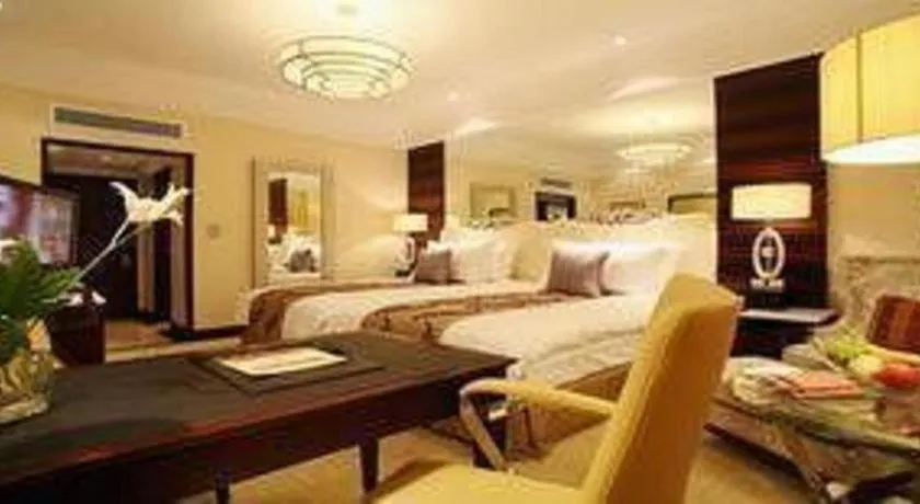 Bed in Sichuan Jinjiang Hotel