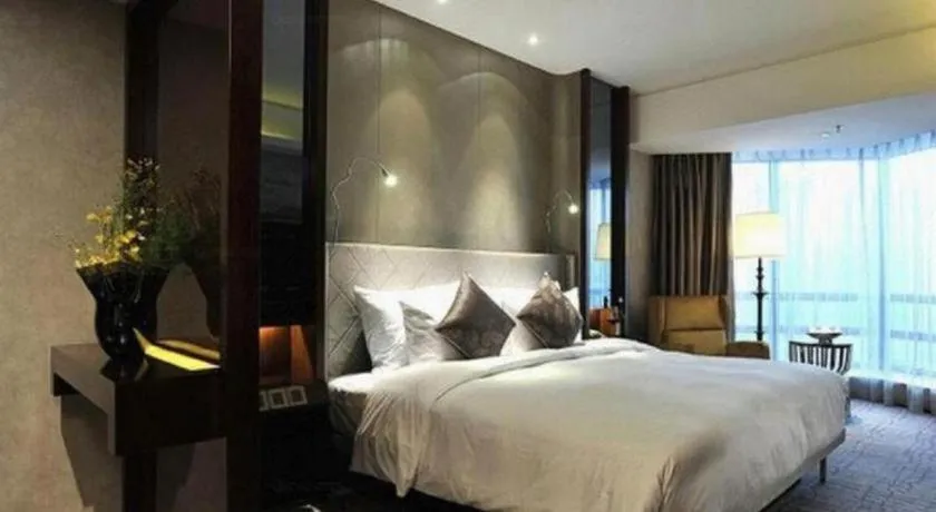 Bed in Sichuan Jinjiang Hotel