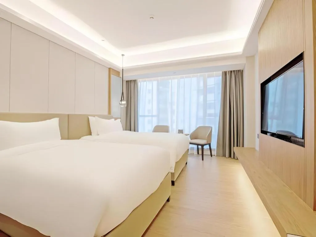 Bed in Shenzhen Hongfeng Hotel (Luohu Branch)