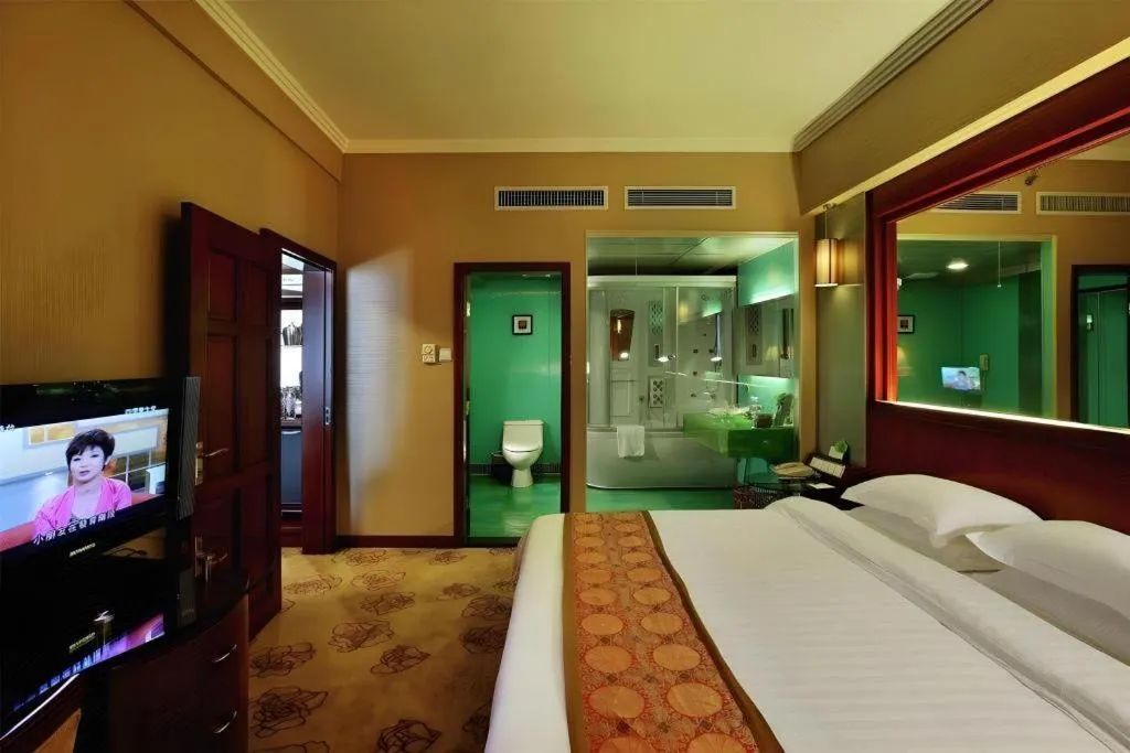 Bed in Shenzhen Hongfeng Hotel (Luohu Branch)