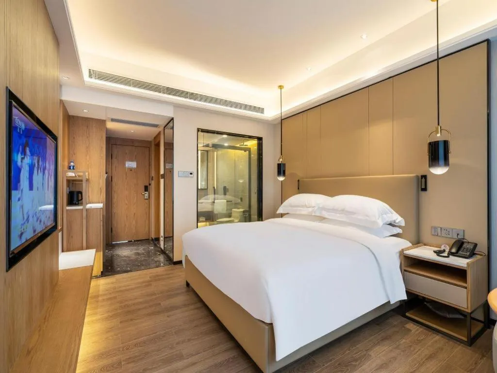 Bed in Shenzhen Hongfeng Hotel (Luohu Branch)