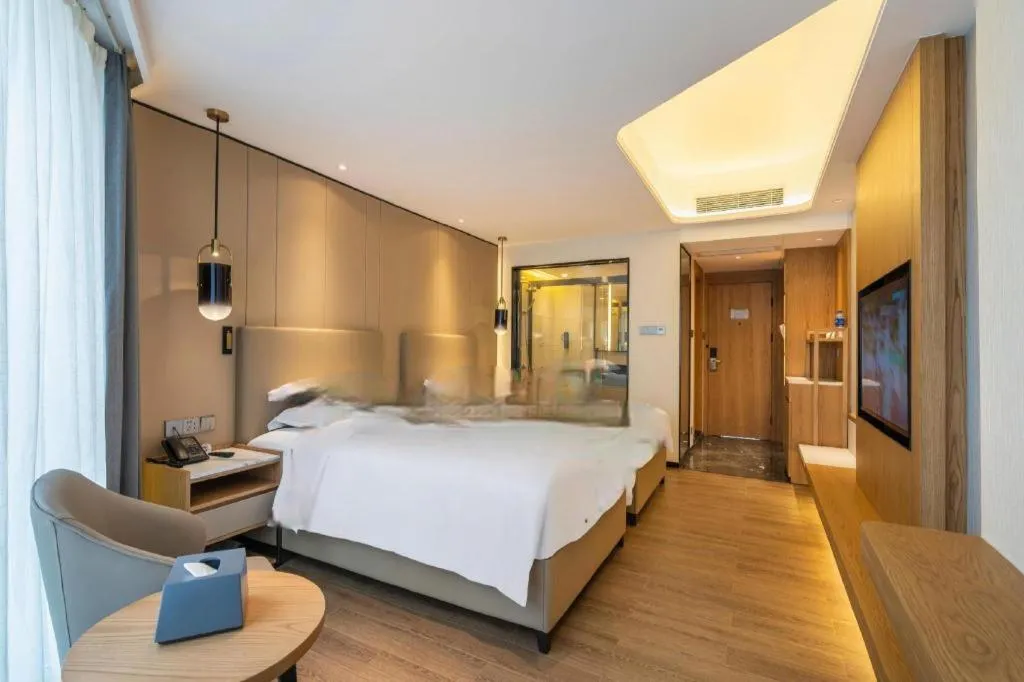 Bed in Shenzhen Hongfeng Hotel (Luohu Branch)