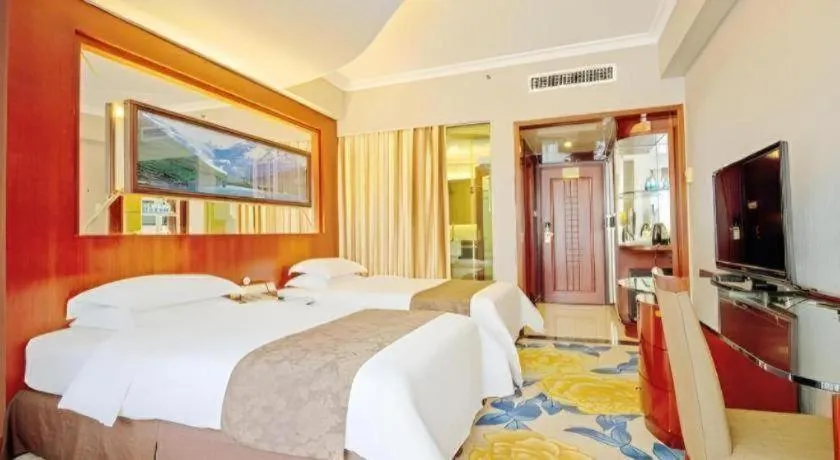 Bed in Shenzhen Hongfeng Hotel (Luohu Branch)