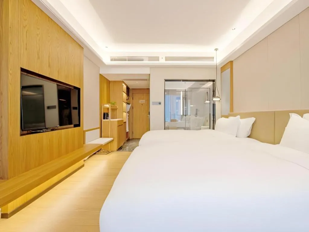 Bed in Shenzhen Hongfeng Hotel (Luohu Branch)