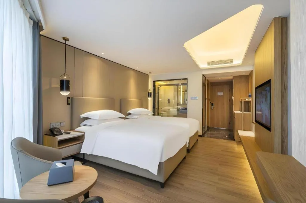 Bed in Shenzhen Hongfeng Hotel (Luohu Branch)