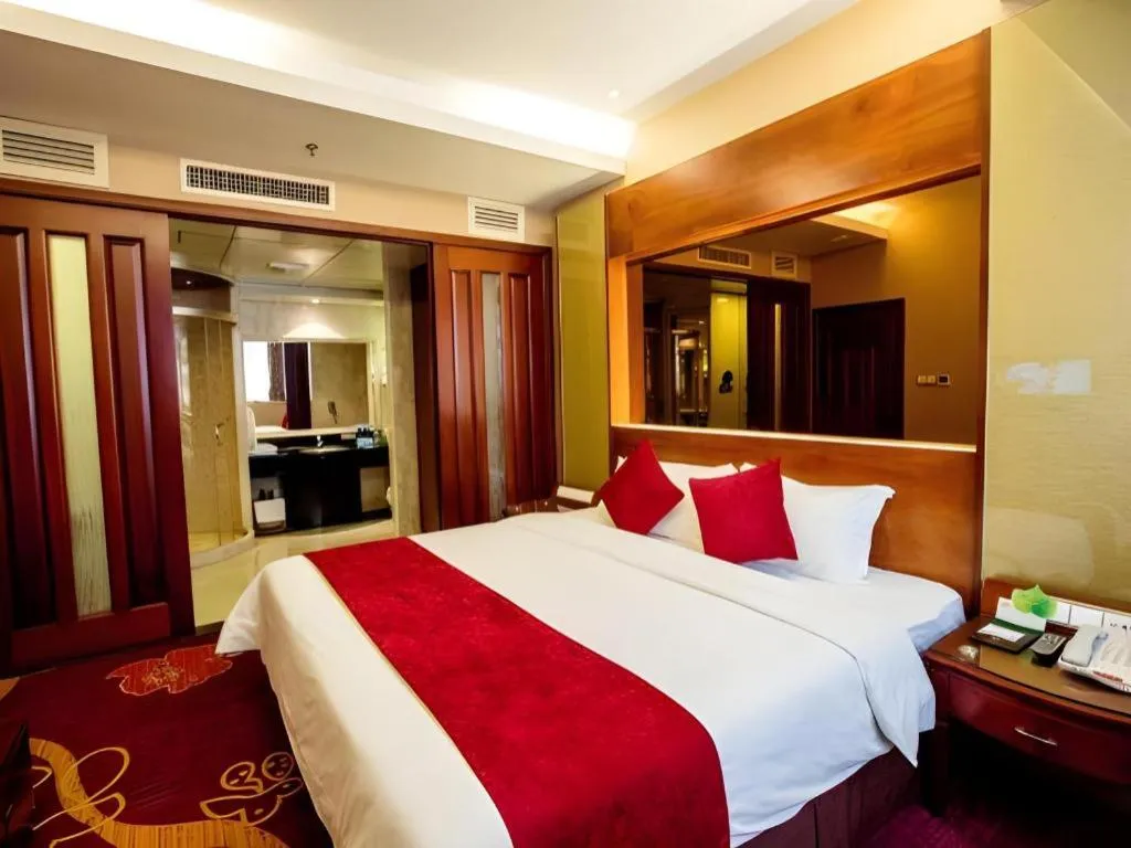 Bed in Shenzhen Hongfeng Hotel (Luohu Branch)