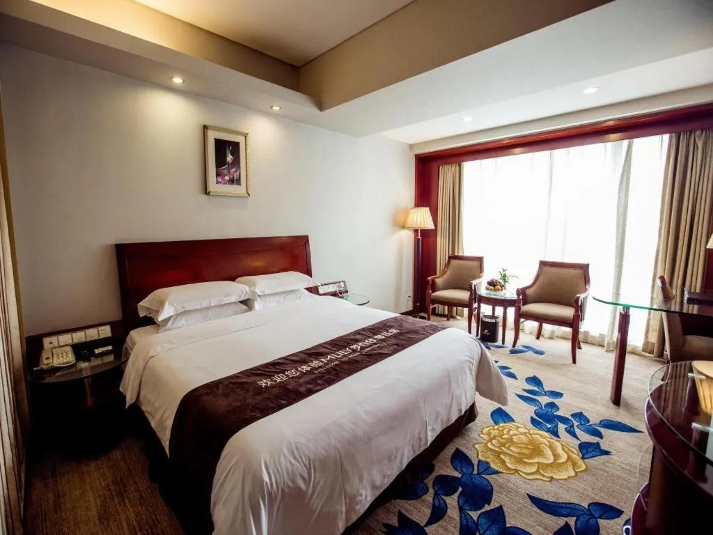 Bed in Shenzhen Hongfeng Hotel (Luohu Branch)