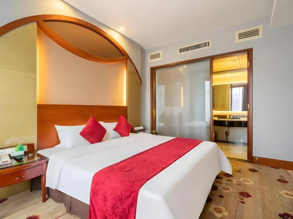 Bed in Shenzhen Hongfeng Hotel (Luohu Branch)