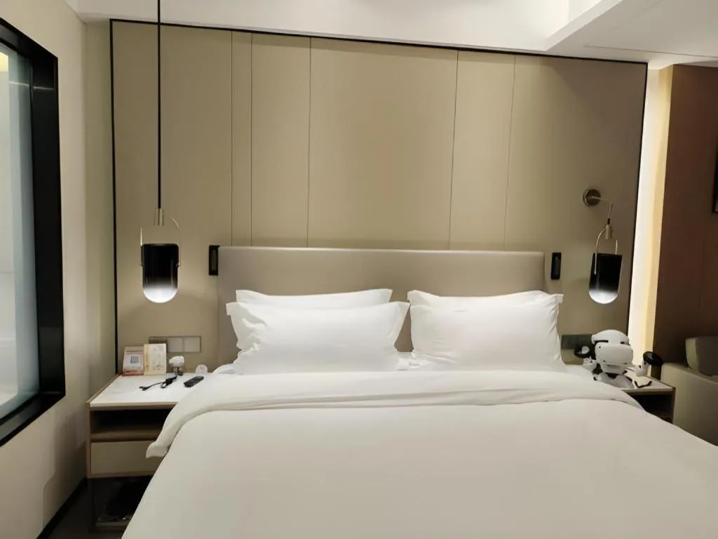 Bed in Shenzhen Hongfeng Hotel (Luohu Branch)